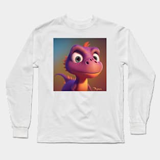 Baby Dinosaur Dino Bambino - Ryan Long Sleeve T-Shirt